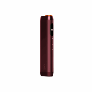 glo Hilo Ruby — TurboStart heat-not-burn device in warm-red gemstone finish