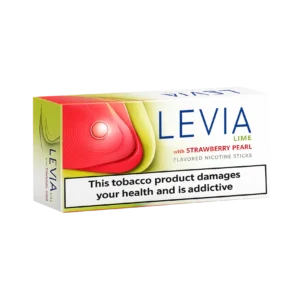 Levia Lime with Strawberry Pearl cartouche — sticks Pearl pour IQOS ILUMA
