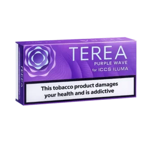 Terea Purple Wave Ukraine — IQOS ILUMA blueberry-menthol sticks