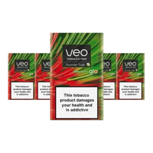 Veo Summer Twist carton — Twist sticks for glo