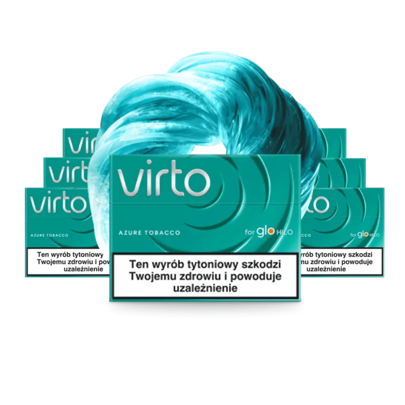 Virto Azure Tobacco Karton — glo HILO Tabakerhitzer Sticks