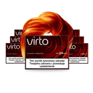 Virto Classic Tobacco carton — glo HILO traditional tobacco sticks