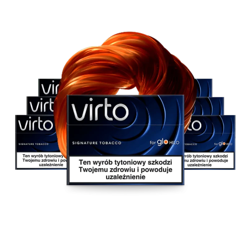 Virto Signature Tobacco Stange — glo HILO vollmundige Tabaksticks