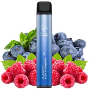 ELFBAR 1500 ULTRA Blueberry Sour Raspberry — svapo usa e getta, fino a 1500 puff
