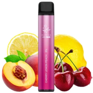 ELFBAR 1500 ULTRA Cherry Lemon Peach — svapo usa e getta, fino a 1500 puff