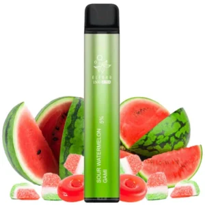ELFBAR 1500 ULTRA Sour Watermelon Gami — svapo usa e getta, fino a 1500 puff