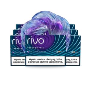 Stecca Rivo Polar Violet Twist — stick Twist per glo
