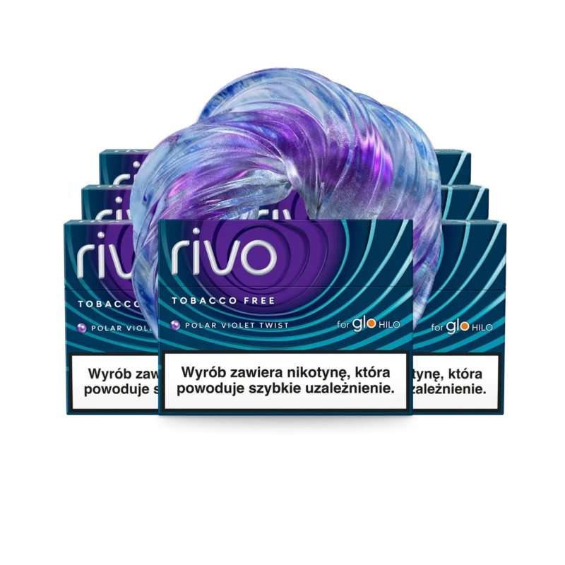 Stecca Rivo Polar Violet Twist — stick Twist per glo